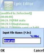 Lyricseditor13